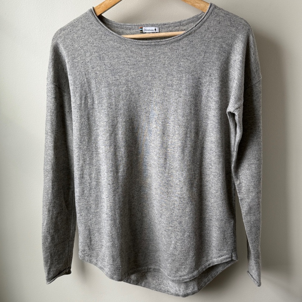 SMARTWOOL Wool Donegal Lightweight Sweater Roll Neck‎ Minimalist Cozy Gorpcore S